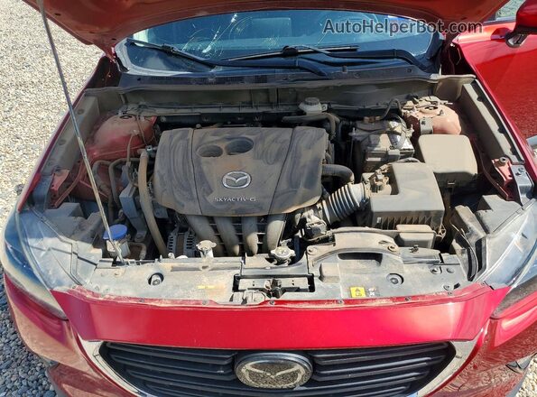 JM1DKDB7XM1501183 2021 MAZDA CX-3 Темно-бордовый Вид задней части салона