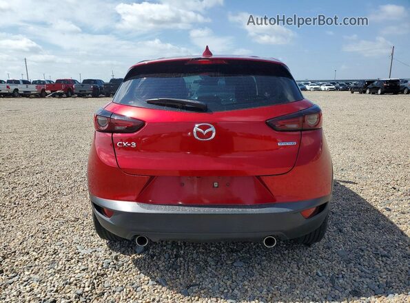 JM1DKDB7XM1501183 2021 MAZDA CX-3 Темно-бордовый Вид сзади