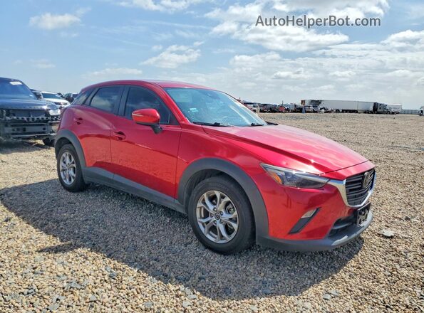 JM1DKDB7XM1501183 2021 MAZDA CX-3 Темно-бордовый Передняя правая четверть