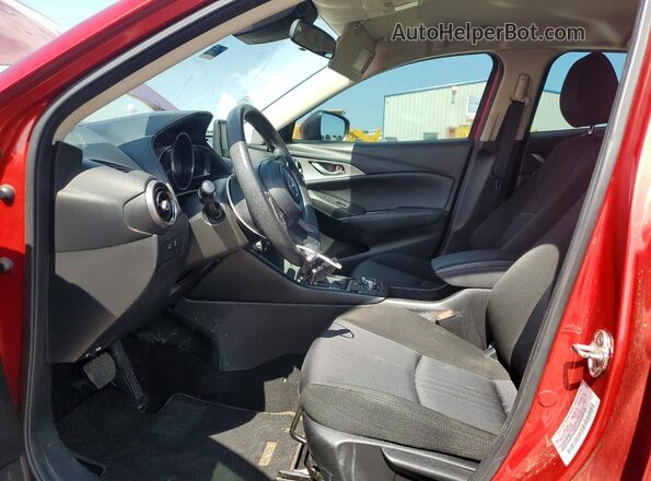 JM1DKDB7XM1501183 2021 MAZDA CX-3 Темно-бордовый Вид салона спереди