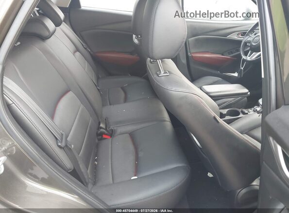 JM1DKDC70H0162105 2017 MAZDA CX-3 Brown Widok naklejki z numerem VIN
