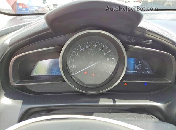 JM1DKDC71K0403533 2019 MAZDA CX-3 Red Սարքավորումների վահանակի տեսք