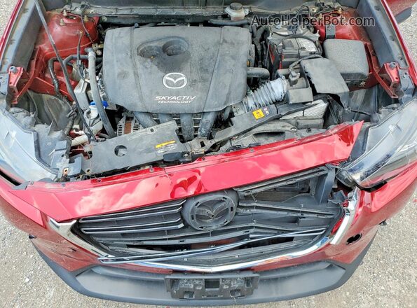 JM1DKDC71K0403533 2019 MAZDA CX-3 Red Շարժիչի բաժամունքի տեսք