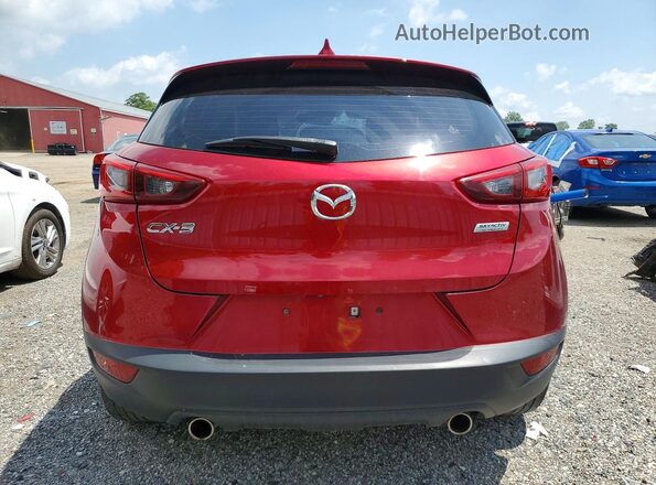 JM1DKDC71K0403533 2019 MAZDA CX-3 Red Հետևի տեսք