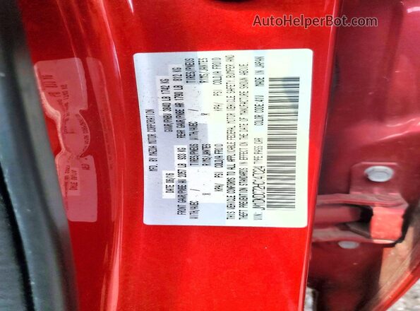 JM1DKDC72H0147024 2017 MAZDA CX-3 Red Widok komory silnika