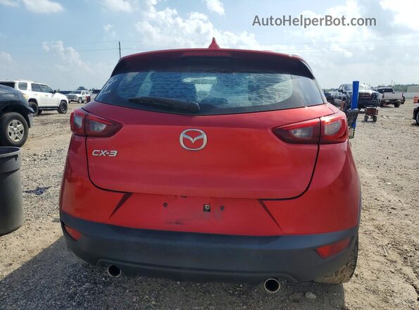 JM1DKDC72H0147024 2017 MAZDA CX-3 Red Widok z tyłu
