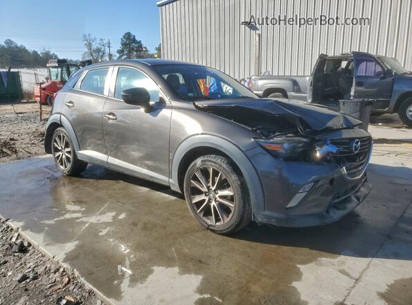 JM1DKDC72H0158265 2017 MAZDA CX-3 Black Przód prawy