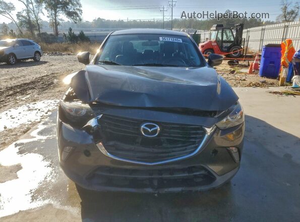 JM1DKDC72H0158265 2017 MAZDA CX-3 Black Widok z przodu