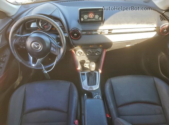 JM1DKDC72H0158265 2017 MAZDA CX-3 Black Widok deski rozdzielczej