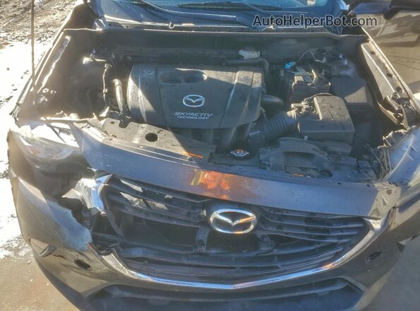 JM1DKDC72H0158265 2017 MAZDA CX-3 Black Widok komory silnika