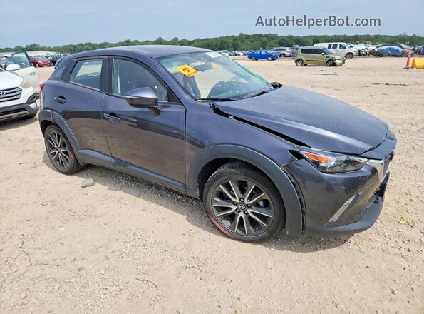 JM1DKDC72H0166804 2017 MAZDA CX-3 Серый Передняя правая четверть