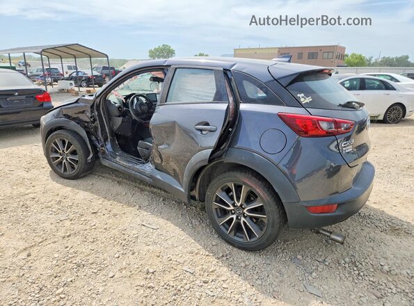 JM1DKDC72H0166804 2017 MAZDA CX-3 Серый Задняя левая четверть