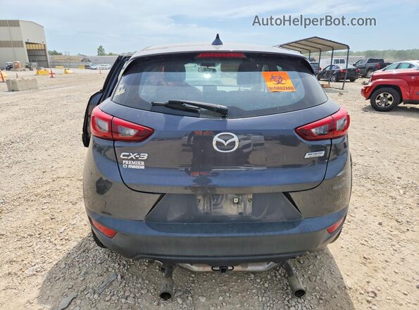 JM1DKDC72H0166804 2017 MAZDA CX-3 Серый Вид сзади