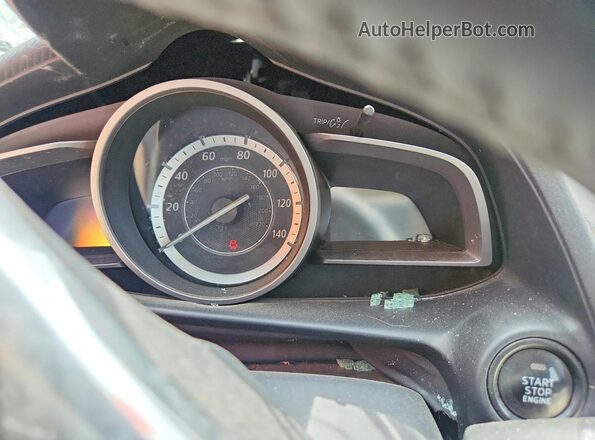 JM1DKDC72H0166804 2017 MAZDA CX-3 Серый Вид щитка приборов
