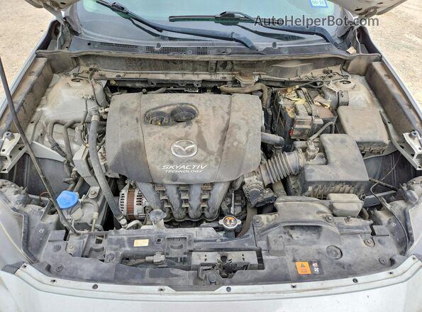 JM1DKDC73H0150739 2017 MAZDA CX-3 Серый Вид подкапотного пространства
