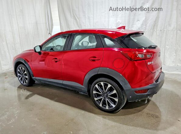 JM1DKDC73K1416410 2019 MAZDA CX-3 Red Задня ліва чверть