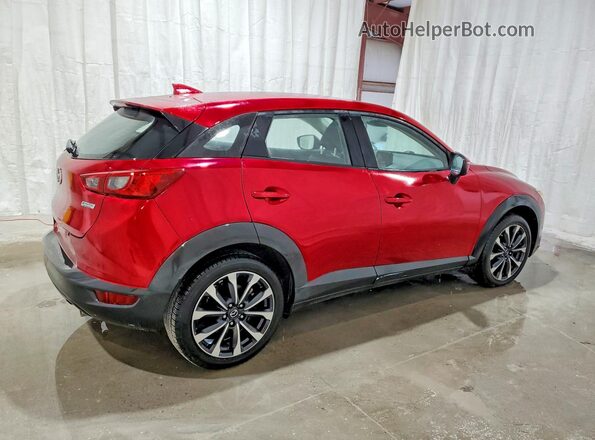 JM1DKDC73K1416410 2019 MAZDA CX-3 Red Задня права чверть