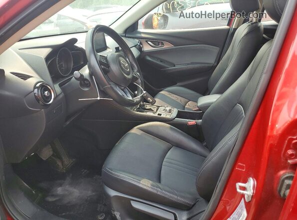 JM1DKDC73K1416410 2019 MAZDA CX-3 Red Вид салону спереду