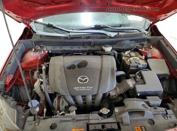 JM1DKDC73K1416410 2019 MAZDA CX-3 Red Вид підкапотного простору