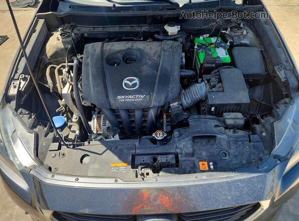JM1DKDC74H0179926 2017 MAZDA CX-3 Gray Vista interior trasera