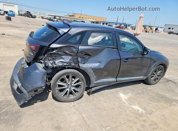 JM1DKDC74H0179926 2017 MAZDA CX-3 Gray Trasero derecho