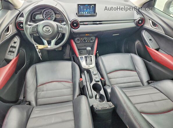 JM1DKDC79G0140957 2016 MAZDA CX-3 Серый Вид панели приборов