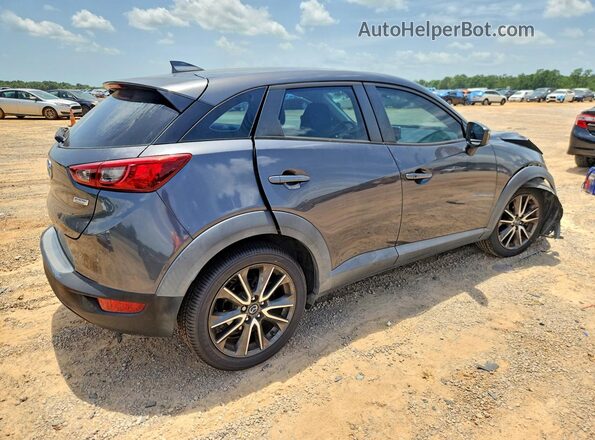 JM1DKDC79H0158411 2017 MAZDA CX-3 Серый Задняя правая четверть