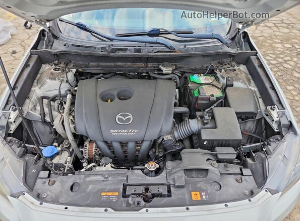 JM1DKDC79J0304912 2018 MAZDA CX-3 Белый Вид подкапотного пространства