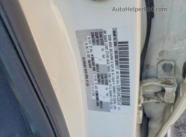 JM1DKDD74H0148612 2017 MAZDA CX-3 White VIN կոդի պիտակի տեսք