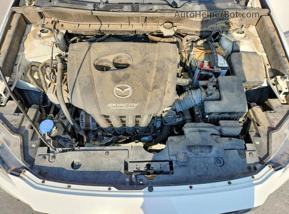 JM1DKDD78H0171505 2017 MAZDA CX-3 White ძრავის განყოფილების ხედი