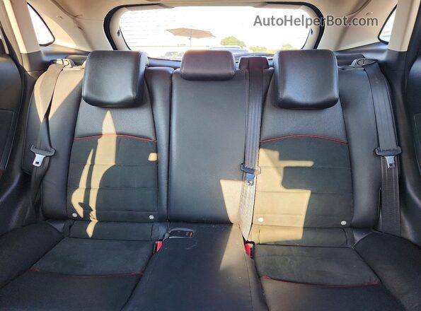 JM1DKDD78H0171505 2017 MAZDA CX-3 White უკანა სავარძლების ხედი
