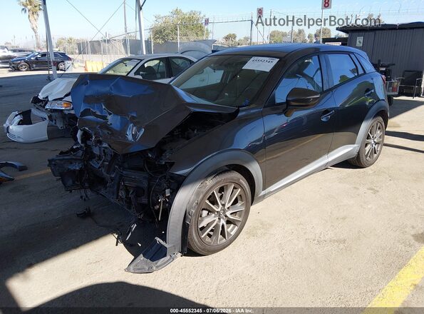 JM1DKDD7XH0148548 2017 MAZDA CX-3 Gray Передня ліва чверть