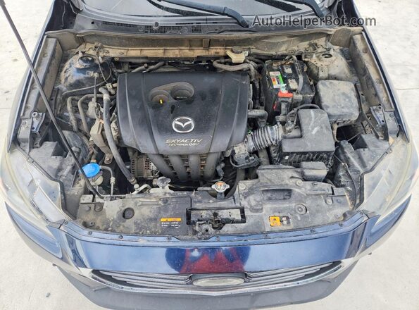 JM1DKDD7XK0431443 2019 MAZDA CX-3 Синий Вид подкапотного пространства