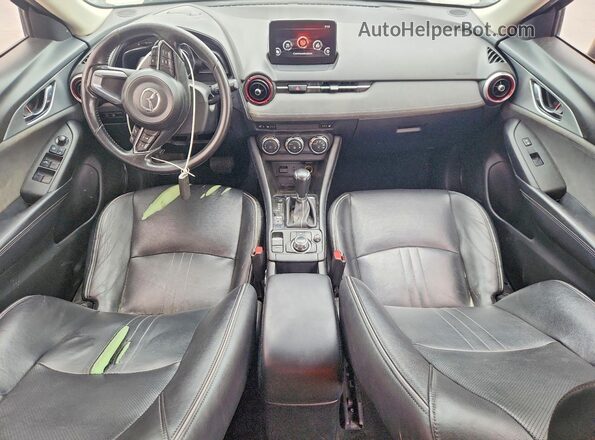 JM1DKDD7XK0431443 2019 MAZDA CX-3 Синий Вид панели приборов