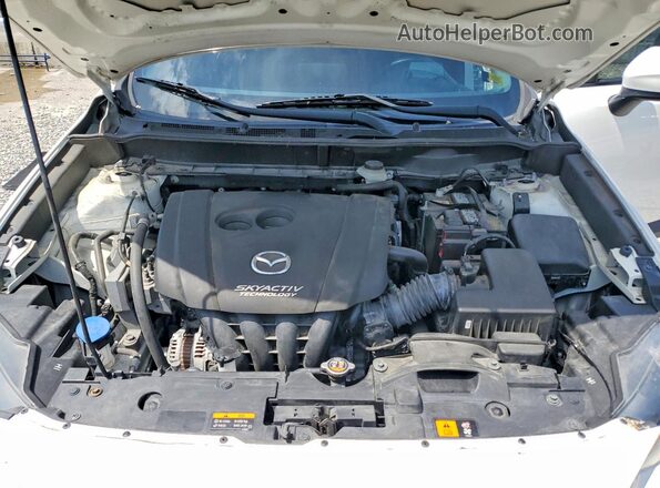 JM1DKFB70L1470651 2020 MAZDA CX-3 White ძრავის განყოფილების ხედი