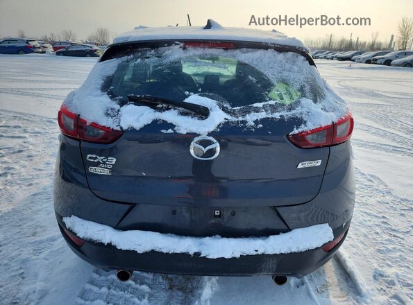 JM1DKFB75H0154949 2017 MAZDA CX-3 Gray Widok z tyłu