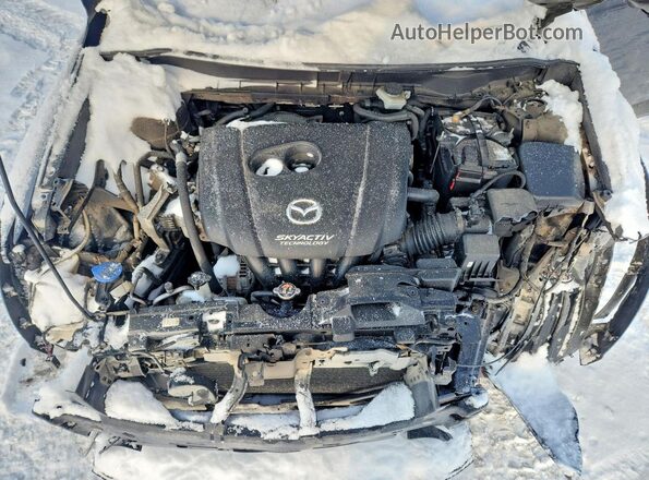 JM1DKFB75H0154949 2017 MAZDA CX-3 Gray Widok wnętrza z tyłu