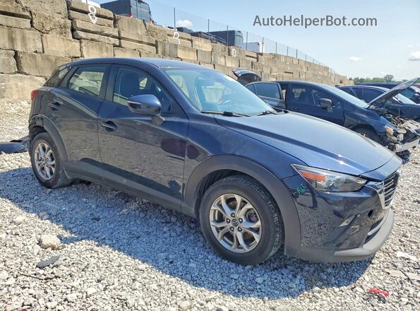 JM1DKFB76K0432460 2019 MAZDA CX-3 Blue Przód prawy