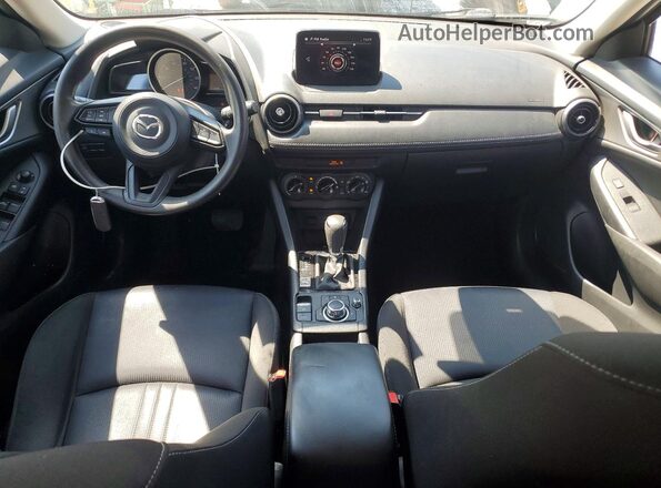 JM1DKFB76K0432460 2019 MAZDA CX-3 Blue Widok deski rozdzielczej