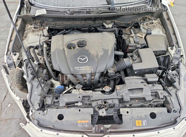 JM1DKFB77K1428296 2019 MAZDA CX-3 White Սալոնի հետևի տեսք