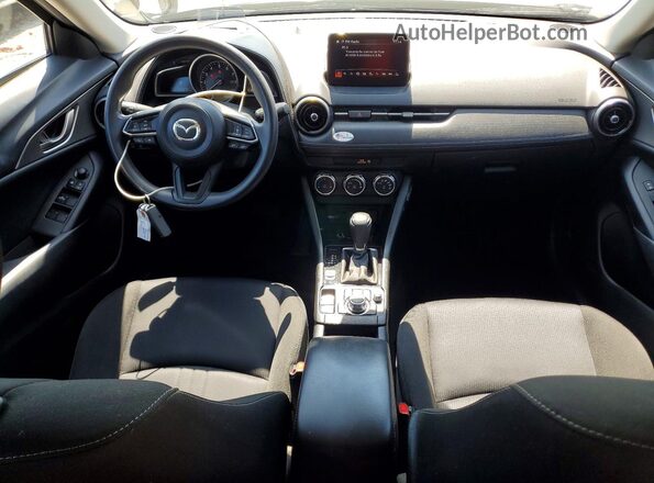 JM1DKFB77L1470453 2020 MAZDA CX-3 Blue წინა პანელის ხედი