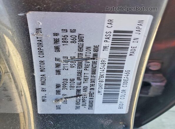 JM1DKFB78K1454891 2019 MAZDA CX-3 Gray ძრავის განყოფილების ხედი