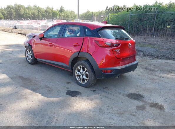 JM1DKFB79H0155523 2017 MAZDA CX-3 Red Trasero izquierdo