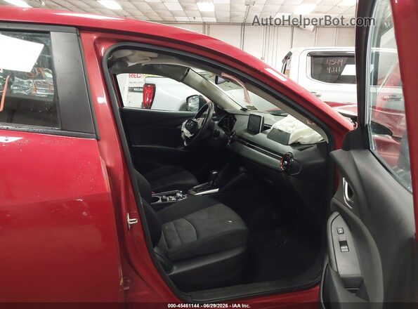 JM1DKFB79H0155523 2017 MAZDA CX-3 Red Vista interior delantera