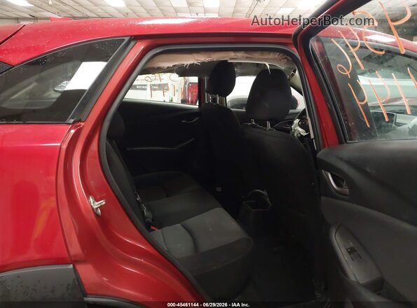 JM1DKFB79H0155523 2017 MAZDA CX-3 Red Vista de la etiqueta del VIN