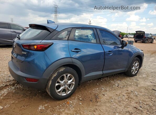 JM1DKFB79K1420913 2019 MAZDA CX-3 Blue Tył prawy