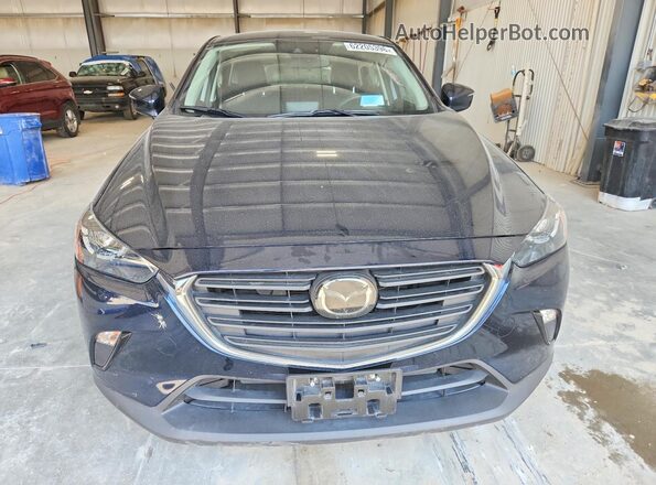JM1DKFB79L1471412 2020 MAZDA CX-3 Синий Вид спереди