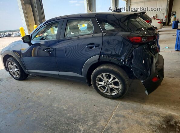 JM1DKFB79L1471412 2020 MAZDA CX-3 Синий Задняя левая четверть