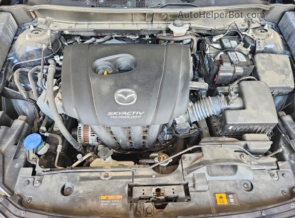 JM1DKFB79L1471412 2020 MAZDA CX-3 Синий Вид подкапотного пространства