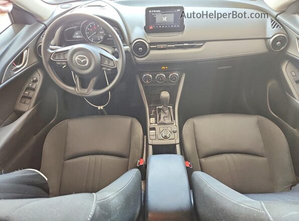 JM1DKFB79L1471412 2020 MAZDA CX-3 Синий Вид панели приборов